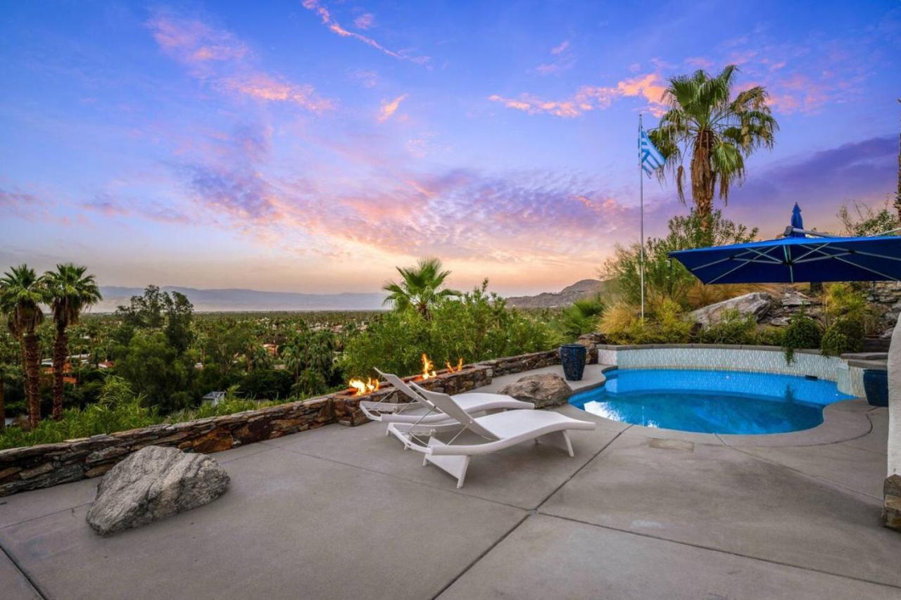 Вілла Santorini House Panoramic Palm Springs Views Екстер'єр фото